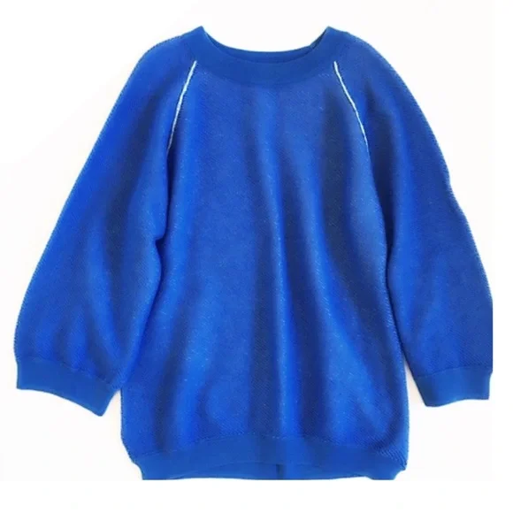 Free People oversized cotton sweater Oversized - Picture 2 of 8